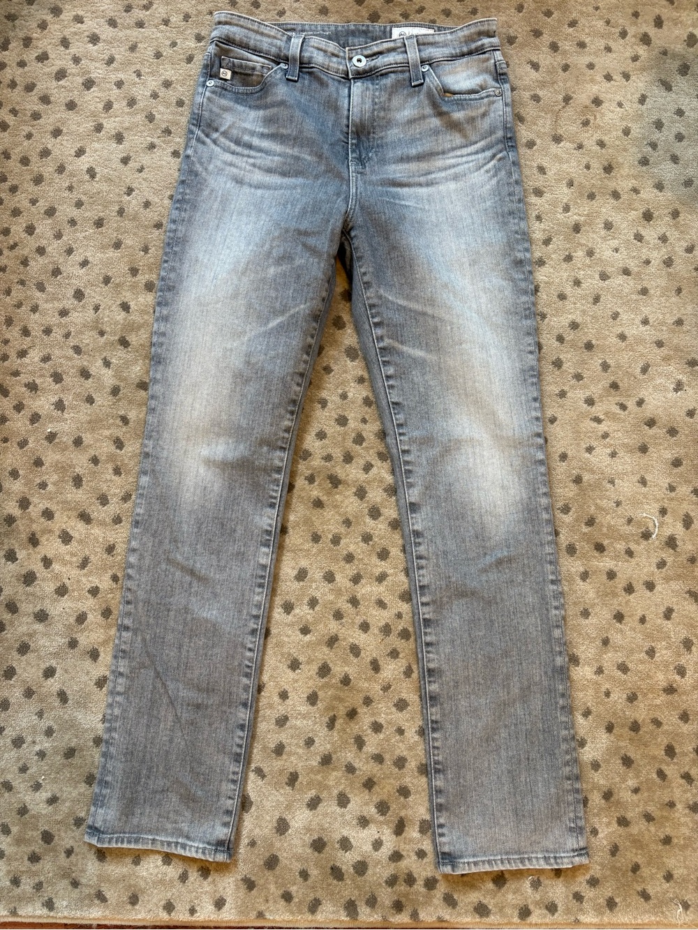 AG Jeans Mari straight leg high rise size 28R - Picture 5 of 9